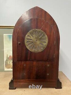 Seth Thomas Antique Grand Gothic Sonora Bells Chime Clock 4 Bells