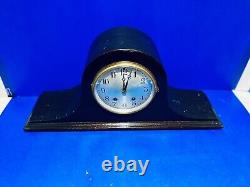 Seth Thomas Antique Key Wind Mantel Clock, c. 1930s, Tambour No. 7, VGAC