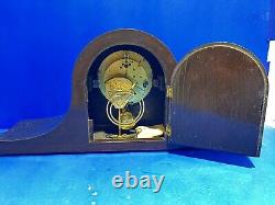 Seth Thomas Antique Key Wind Mantel Clock, c. 1930s, Tambour No. 7, VGAC