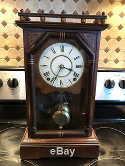 Seth Thomas Antique Parlor/Kitchen/Mantel Clock- City Series Omaha