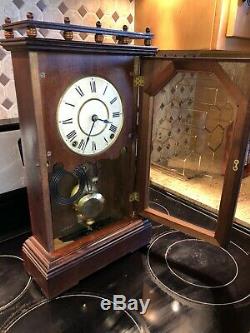 Seth Thomas Antique Parlor/Kitchen/Mantel Clock- City Series Omaha