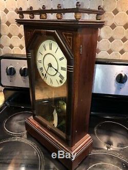 Seth Thomas Antique Parlor/Kitchen/Mantel Clock- City Series Omaha
