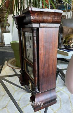 Seth Thomas Antique Shelf/Cottage/Mantel Clock With Columns