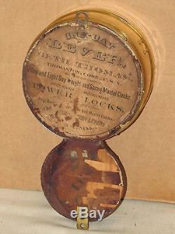 Seth Thomas Antique Ships Bell Clock6 In. 1879chelsea Key138 Yrs Oldrestored