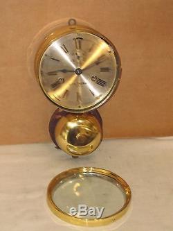 Seth Thomas Antique Ships Bell Clock6 In. 1879chelsea Key138 Yrs Oldrestored