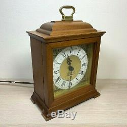Seth Thomas Antique Vintage Wooden Chime Clock Meth 1214 Dimensions 6.5 x 8
