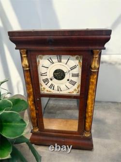 Seth Thomas Antique Wall Pulley & Pendulum Clock Read