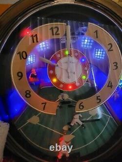 Seth Thomas Baseball Clock-PLEASE READ DESCRIPTION! DOESN'T WORK ALL THE TIME