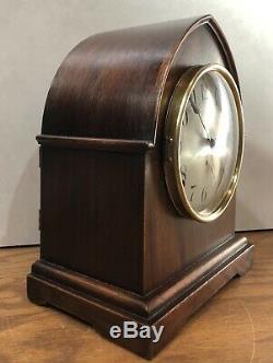 Seth Thomas Beehive Tombstone 8 Day Prospect Matel Table Shelf Clock