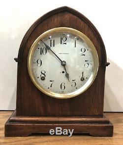 Seth Thomas Beehive Tombstone 8 Day Prospect Matel Table Shelf Clock