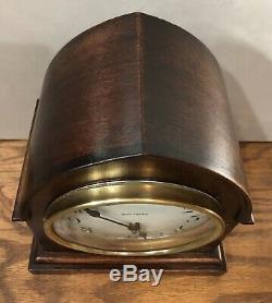 Seth Thomas Beehive Tombstone 8 Day Prospect Matel Table Shelf Clock