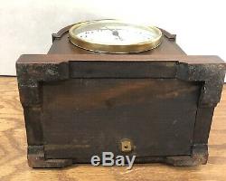 Seth Thomas Beehive Tombstone 8 Day Prospect Matel Table Shelf Clock