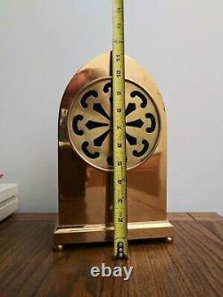 Seth Thomas Brass Beehive Case Clock