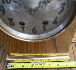 Seth Thomas Brass Beehive Case Clock