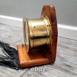 Seth Thomas Brass Ship Clock