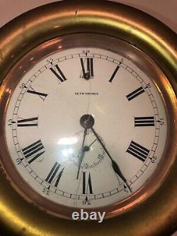 Seth Thomas Brass Ship Clock