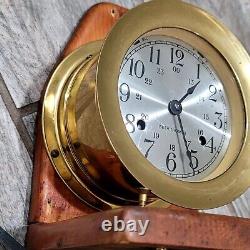 Seth Thomas Brass Ship Clock