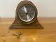 Seth Thomas Brass Ships Clock With Walnut Stand