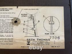 Seth Thomas Brookfield E 530 Model With A230 Movement In Working Order