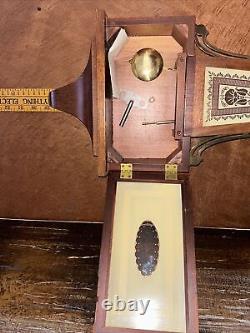 Seth Thomas Brookfield E530 Series Wall Clock Key Wound Pendulum A208 Movement