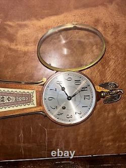 Seth Thomas Brookfield E530 Series Wall Clock Key Wound Pendulum A208 Movement