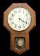 Seth Thomas By Tally Industries Regulator Wooden Clock Chimes On The Hour Works