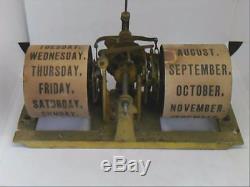 Seth Thomas Calender Clock part