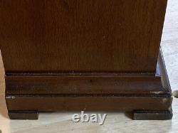 Seth Thomas Cathedral Style Sonora 4 Bell Chime Clock 18.5 Tall With Key-11830