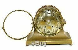 Seth Thomas Celtic Clock 15day Time & Strike Pendulum Clock! Runs Bd12