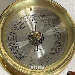 Seth Thomas Charleston Gift Set 1065 Clock Barometer Solid Brass Mahogany New