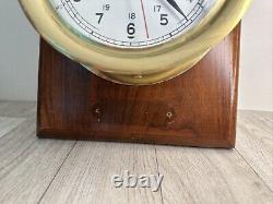 Seth Thomas Chesapeake Clock & Brass Bell Model 1047-000 Talley Industries