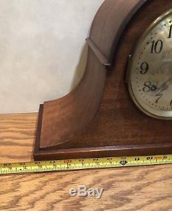 Seth Thomas Chime Clock No 57 Sonora Movement Mantle Table Shelf Clock