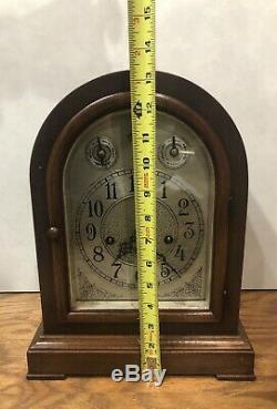 Seth Thomas Chime Clock No. 71 Beehive Mantel Shelf Clock 113 Movement