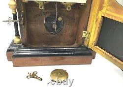Seth Thomas City Series Cincinnati Mantel Clock 8 Day 1890's Rosewood case
