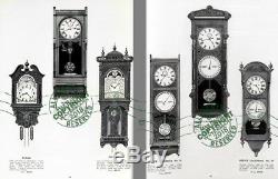 Seth Thomas Clock Co 1907 CATALOG Antique Time Pieces 100s Samples mantel + more