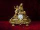 Seth Thomas Clock Figural Madonna Jesus Mantel Rare To Find Antique