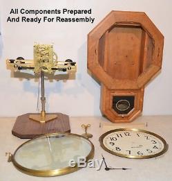 Seth Thomas Fully Restored Antique Union Pacific Railroad Depot Station Clock
