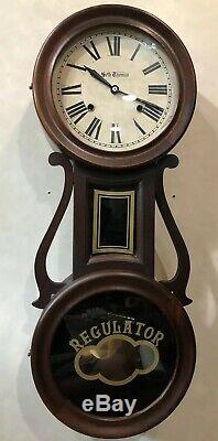 Seth Thomas George Hatch Reproduction Figure 8 Eight Wall Clock