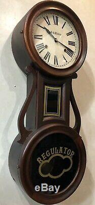 Seth Thomas George Hatch Reproduction Figure 8 Eight Wall Clock