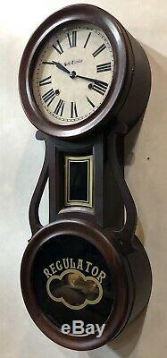 Seth Thomas George Hatch Reproduction Figure 8 Eight Wall Clock