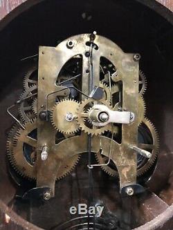 Seth Thomas George Hatch Reproduction Figure 8 Eight Wall Clock