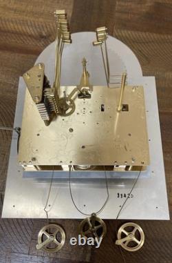 Seth Thomas Grandfather Clock Hermle 1161-853 Triple Chime Cable Movement /Dial