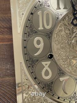 Seth Thomas Grandfather Clock Hermle 1161-853 Triple Chime Cable Movement /Dial