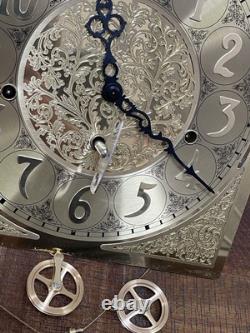 Seth Thomas Grandfather Clock Hermle 1161-853 Triple Chime Cable Movement /Dial