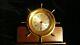 Seth Thomas Helmsman 1602 Ship Wheel Clock E537-001 Wood Brass No Key To Service