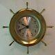 Seth Thomas Helmsman Brass Ships Clock