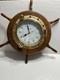 Seth Thomas Hyannis Ship's Wheel Wall Clock Model #1068