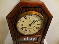 Seth Thomas Industries Made in Conn USA A 206-012 Mental Clock with Hammer Chime