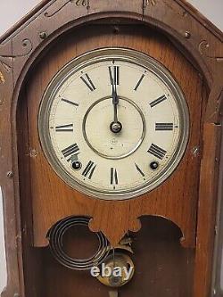 Seth Thomas Lafayette Mantel Clock Parlor Clock For Parts