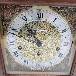 Seth Thomas Legacy -3W 8-Day Mantle Table Clock # 1314-000 No Key